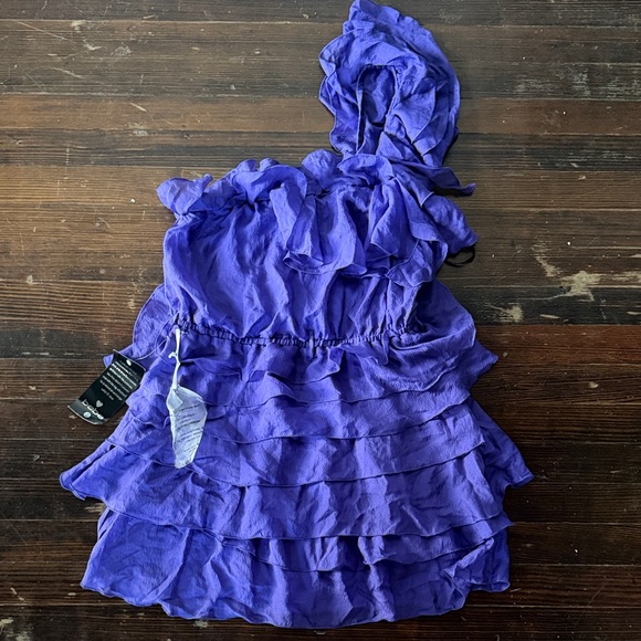 bebe Dresses & Skirts - NWT One Shoulder Bebe Dress Size Large
